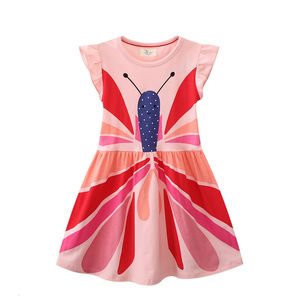 소녀의 드레스 아이들의 드레스 유럽과 미국 어린이 서양 스타일 인쇄 여자 귀여운 공주 230630
