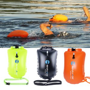 Schwimmweste, Boje, Outdoor, Sicherheit, Schwimmen, Multifunktions-Schwimmtasche mit Hüftgurt, wasserdichte PVC-Rettungsgürtelaufbewahrung für Wassersport, op230629