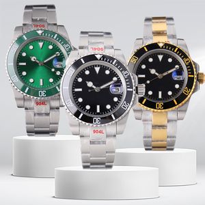 2023 Mens Watch Aaa Designer Watches 40mm 8215 Movimento Dial Automático Moda Estilo Clássico Aço Inoxidável À Prova D' Água Luminosa Safira Cerâmica Relógios de Pulso