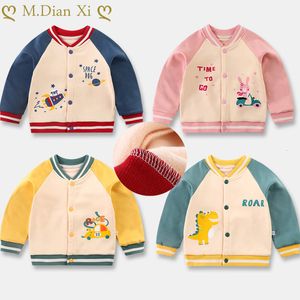 Jackets born Infant Baby Boys Girls Coat Winter Warm Coat Baseball Jacket Toddler Unisex Coat Outerwear Jacket Kids Cute Coats 0-5Y 230628