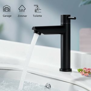 Banyo Lavabo Bataryaları Siyah Evye Bataryası Paslanmaz Çelik Lavabo Bataryaları Mutfak Banyo Havzası Evye Bataryası Musluklar 230629 için Su Dokunun