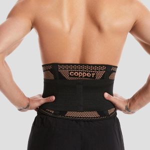Waist Support Lumbar Belt Pain Relief Squat Back Breathable Adjustable Portable Lightweight For Fitness Weightlifting