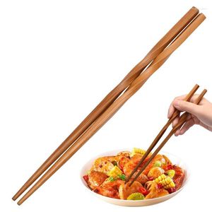 Chopsticks Hardwood Kitchen Wood Chop Sticks Portable Chinese Table Washable återanvändbar stil för gourmet