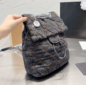 Küçük çanta klasik moda denim tuval dokuma yastık çanta Noel sırt çantası 103845 ile lüks tasarımcı çanta kadın çanta omuz çantaları crossbody çanta