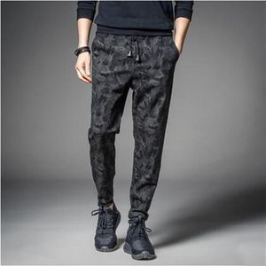 New Brand Mens Jogger Pencil Harem Pants Black Camouflage Military Pants Loose Comfortable Cargo Trousers Camo Joggers WSGYJ197Y