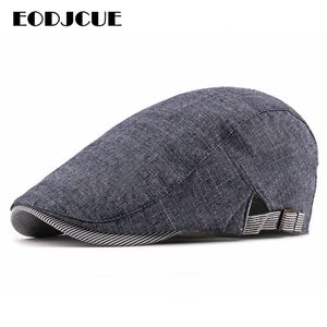 Wiosenne lato beret czapki dla mężczyzn kobiety retro newsboy czapki bluszcz flat hat sun cap hat hat casquette kapelusze hats szczyt blinder