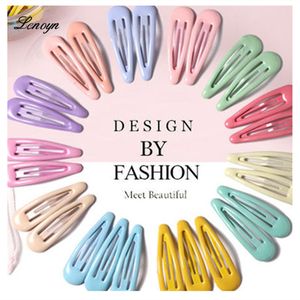 Headwear Hair Accessories 10 20 26 40Pcs Fashion Clips For Women Girls Kawaii Kids Snap Barrettes Candy Color Hairpins Clip 230629