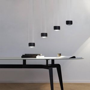 Pendant Lamps Italian Minimalist Creative Designer Personality Chandelier Dining Room Bedroom Bedside Living Bar LED Light Luxury Lamp