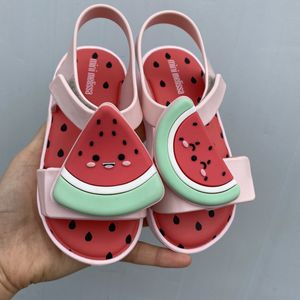 Nowe buty dla dzieci galaretki sandały awokado chłopcy owoc baby plażowe kapcie