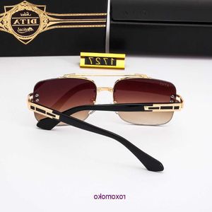 DITA Mach Six Top Luksusowe wysokiej jakości projektanta marki okulary przeciwsłoneczne dla mężczyzn Kobiety Nowy sprzedaż na całym świecie słynne pokazy mody włoskie okulary słoneczne oko glas ekskluzywny sklep BC9L