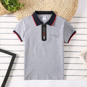 Polos Kids Polo Shirts for Boys Short Sleeve T Shirts Cotton Baby Boy Polo Shirt Children Lapel Collar Tops Wear 2-8y Girls Clothes 230628