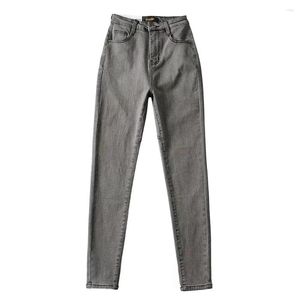 Kvinnors jeans 2023 Designer Tight Montering Sexy Long Pants for Women Fashion Casual Simple Chic Female byxor