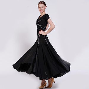 Stage Wear Customized Lady Ballroom Dancing Dress Modern Dance Competition Costume Waltz Tango Foxtrot Quickstep Suit Promotion B-2772