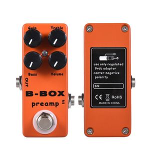 Gitar Mosky Bbox Gitar Pedalları İçin Overdrive Pedal Tahtası Bas Gitar için Elektrikli Gaz Pedalı İşlemi İşlemci Ukulele Müzik Sporları