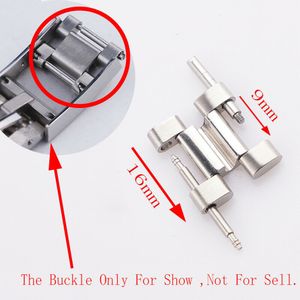 Watch Bands Rolamy 316L Steel Silver 16mm Connector Spare Links End Parts easy link For Watch Band 230626