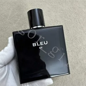 클래식 맨 향수 스프레이 100ml EDT 최고 판 파란색 병 매력적인 냄새 오래 지속되는 향수 및 빠른 배송 고품질