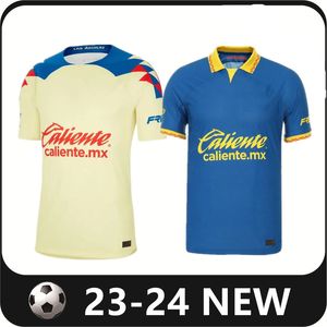 23 24 Club America Soccer Jerseys Kit Kit 2023 2024 Camisa de futebol da Liga MX Camisetas Futbol Treinador Player Versão do goleiro Home Away