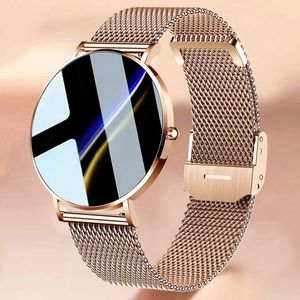 Kvinnors klockor Ultra Thin Smart Watch Women 1.36 