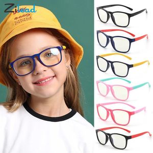 Sonnenbrille Zilead Kinder Computerbrille Blaulicht-Blockierungsfilter Gaming-Brille Silikonrahmen Brille Kind Anti Blue Ray Brillen 230629