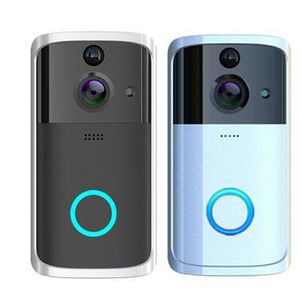 M7 HD Smart Video Doorbell Visual Doorbell WiFi Door Bell 166 Universal HD Multifunktionell Intercom Tvåvägs ljudringskamera för hemlivskontor