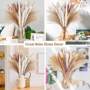 Dried Flowers Grass For Home Decor Flower Bouquet Pompas for Wedding Arrangement Farmhouse