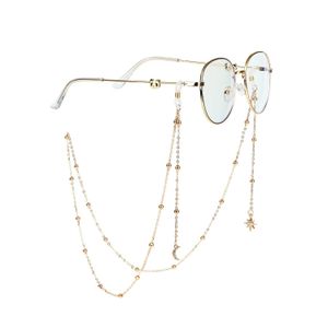 Okulary łańcuchy mody metalowe szklanki łańcuchy okularów przeciwsłonecznych smyczy przeciwodporne sznurki