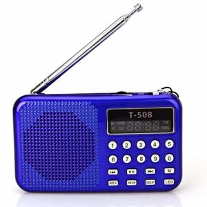 Radio Redamigo Portable Digital LCD Display FM Radio Support Micro SD TF USB Disk Mp3 Speaker Player T508