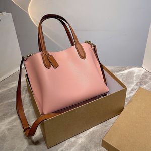 Yeni Lüks Tasarımcı Bez Çantalar Klasik Söğüt Alışveriş Tote Omuz Taşıma Çantası Kadın El Kovası Bayanlar Büyük Kapasiteli Cüzdan Çanta Tote Coac Grace Boyut 24x20cm