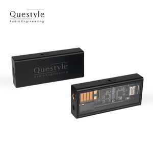 Auricolari Questyle M15 Dongle portatile Dac/amplificatore per cuffie Doppie porte di uscita per cuffie (3,5 mm singleended + 4,4 mm bilanciato)