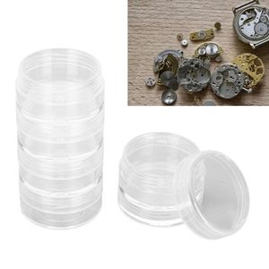 Watch Repair Kits 5 Layer Parts Storage Box For Screw Movement Part Accessories Case Holder Acrylic Clear Container