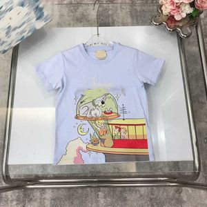 23ss bambino tshirt bambino tee kid designer t shirt ragazzi ragazze Girocollo Puro cotone Cartoon Jason famiglia lettera logo stampa T-shirt manica corta abbigliamento per bambini a1