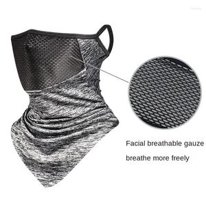 Bandanas Men Cykling Cylling Full Face Mask Bandana oddychający rowerowy szalik sportowy