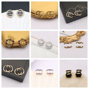 Designer Earring Diamond Pearl Earrings High End Accessories Christmas Gifts Collocation Various Styles 20style