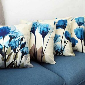Cushion/Decorative Floral Covers Set Of Farmhouse Covers Throw Case Outdoor Case For Couch
