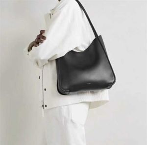 Aynı ROSE Park Chae-young Row Koltukaltı çantası Simetrik Bez deri omuz banliyö Moda eğlence