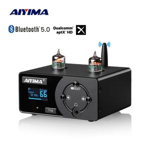 コネクタAIYIMAオーディオT10 APTX BluetoothヘッドフォンアンプデコーダーHIFIホームシアターUSB DAC同軸PCUSBミニアンプリモコン