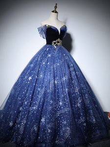 Urban Sexy Dresses Quinceanera Long Formal Dress Prom Blue Evening Gowns for Women Party 230629