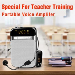 Radio Educational Portable Bezprzewodowe nagrywanie 5W LED Voice Wzmacniacz FM Radio Recorder Bluetooth megafon