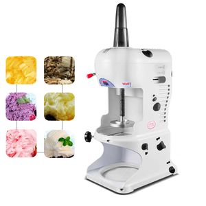 Commercial Ice Crusher Machine Sand Ice Grinding Machine 350W Snowflake Maker Shaver Ice Machine