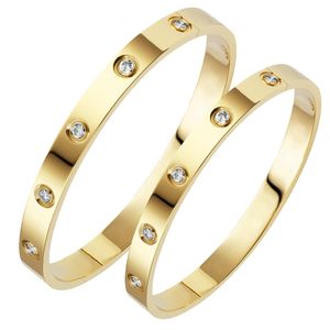 K Classic Armband Charm Luxury Designer Fashion Jewelry 18K Gold Bangle Fashion Unisex Cuff Armband Chain Elegant Gift