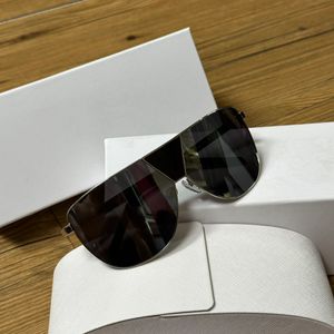 Shield Wrap Sonnenbrille Schwarz Gold Graue Gläser Herren Sonnenbrillen Gafas de Sol Designer Sonnenbrillen Shades UV400 Schutz Brillen