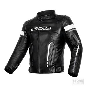 Giacche da uomo Giacca da moto in pelle PU Giacca da motocross Giacca da moto da corsa con fodera rimovibile per 4 stagioni S-4XL 230928