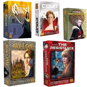 Działania w grze na świeżym powietrzu Resistance Resistance Avalon Interactive Full English Pard Game Card Card Educational Toys 2309928