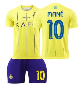 23 24 Riyad Zafer Futbol Formaları No. 7 Kahire Jersey 10 Mane Yetişkin Çocuk Erkekler