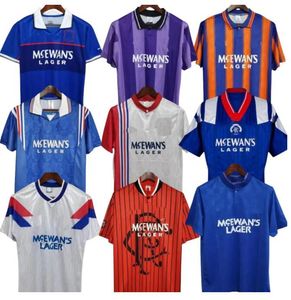 87 90 92 93 94 95 96 97 99 01 08 Glasgow Rangers FC Retro piłka