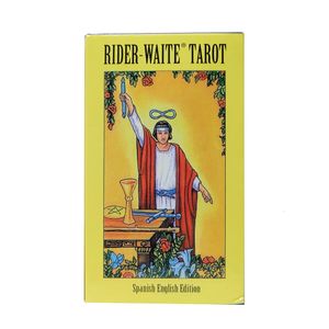 Atividades de jogos ao ar livre em cartas de tarô de cavaleiro espanhol para iniciantes com versão em espanhol e inglês Guia do baralho de adivinhação do destino afetivo místico 230928