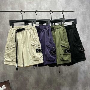 Calças masculinas Gaoding Stone Funcional Multi Pocket Work Shorts Loose Island Emblem Sports Wash Casual Capris