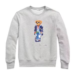 us Maglione da uomo Teddy Bear Pullover Cappotto Autunno e inverno europeo e americano a maniche lunghe Stampa casual Moda S-2XL