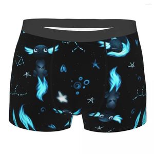 Underpants Men Cute Axolotl Animal Underwear Salamander Fashion Boxer Shorts Panties Male Soft Plus Size