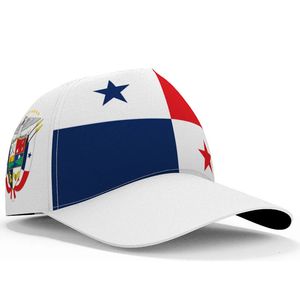 Bonés de bola Panamá Bonés de beisebol grátis Custom Made Nome Team Pa Chapéus Pan Country Travel Republic Nation Panamanian Spanish Flag Headgear 230928